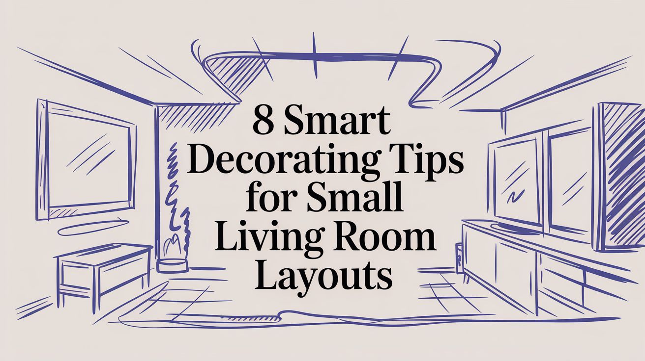 8 Smart Decorating Tips for Small Living Room Layouts