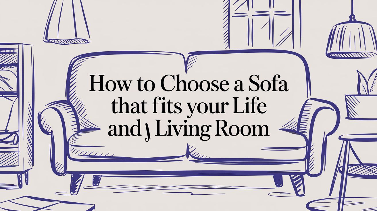 How to Choose a Sofa That Fits Your Life and Your Living Room