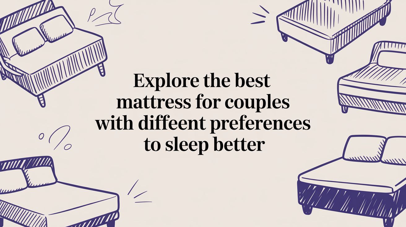 Finding the Best Mattress for Couples with Different Preferences to Sleep Better