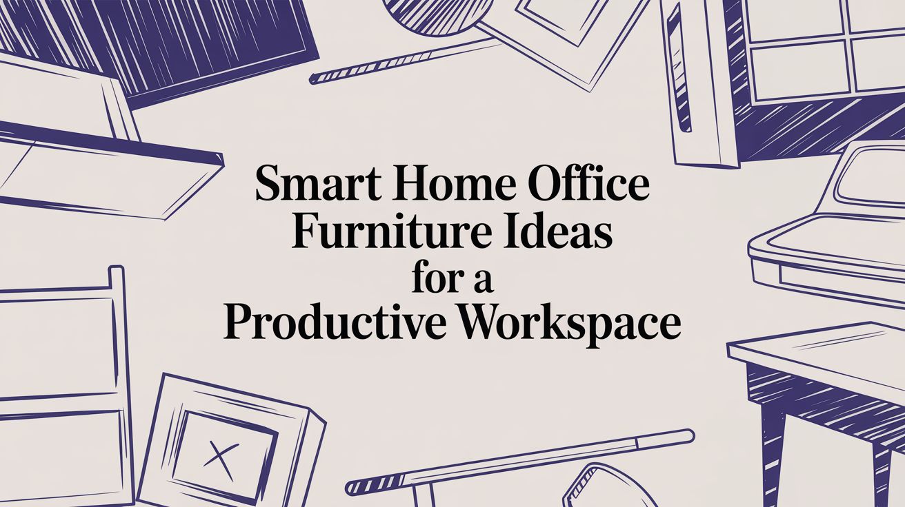 Smart Home Office Furniture Ideas for a Productive Workspace