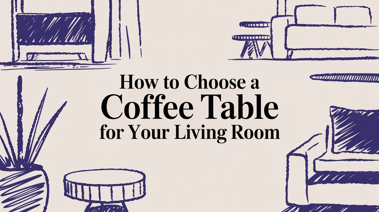 How to Choose a Coffee table for Your Living Room