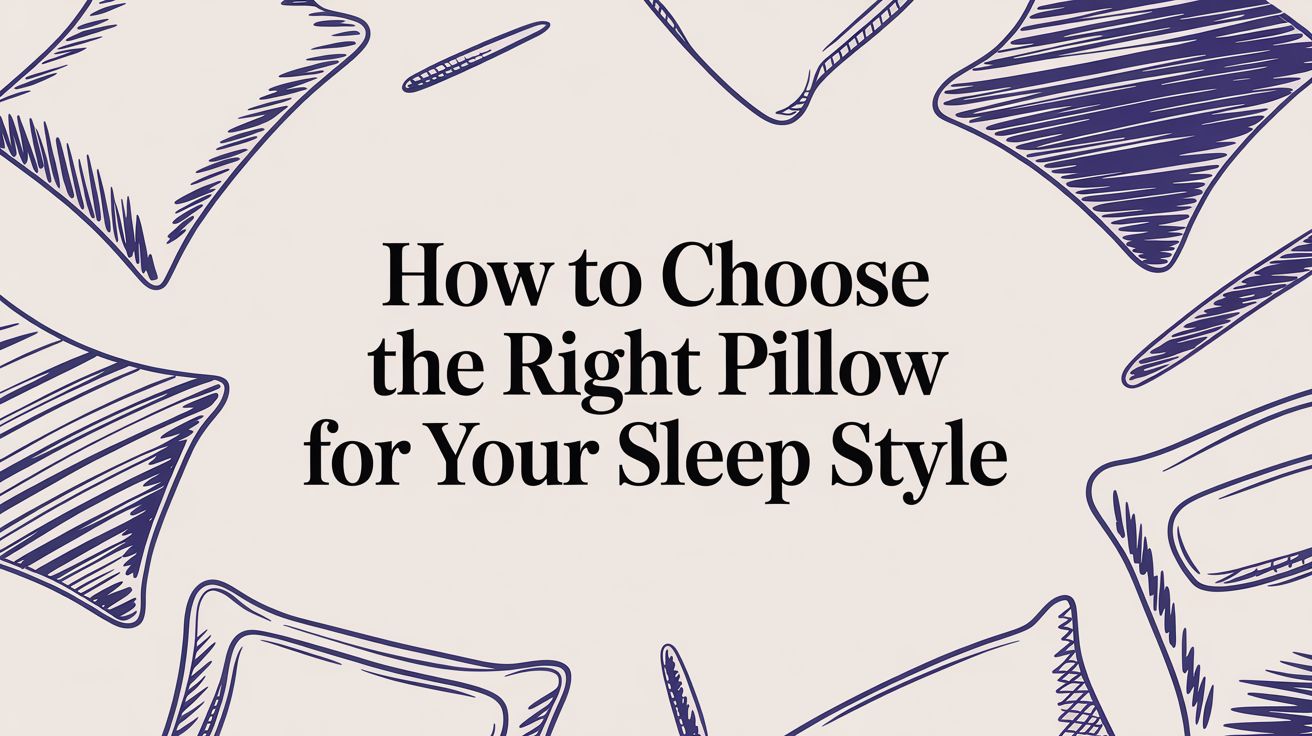 How to Choose the Right Pillow for Your Sleep Style