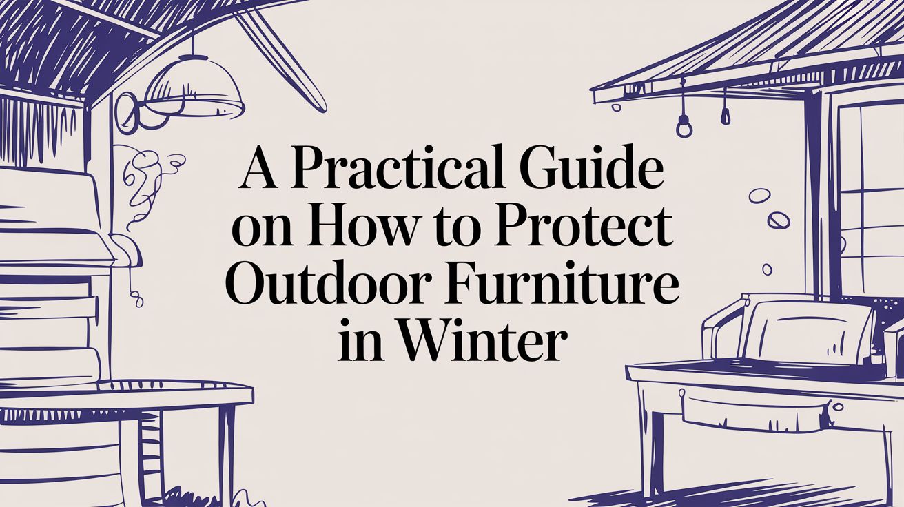 A Practical Guide on How to Protect Outdoor Furniture in Winter