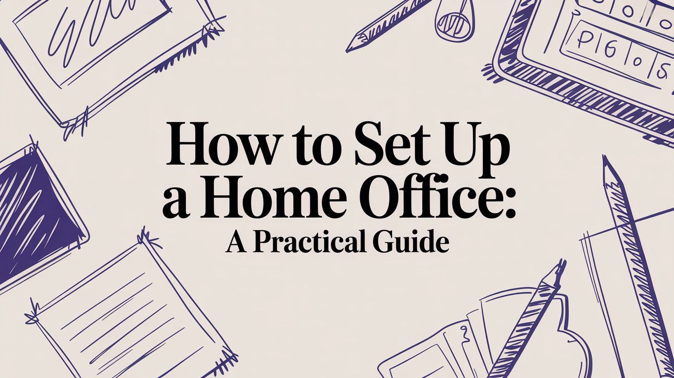 How to Set Up a Home Office: A Practical Guide