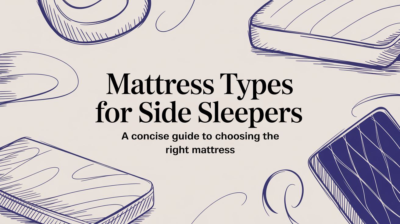 Mattress Types for Side Sleepers: A Concise Guide to Choosing the Right Mattress