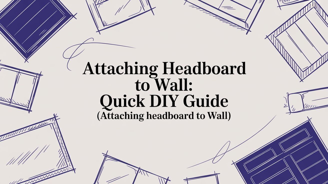 How to Attach a Headboard to a Wall: A DIY Guide