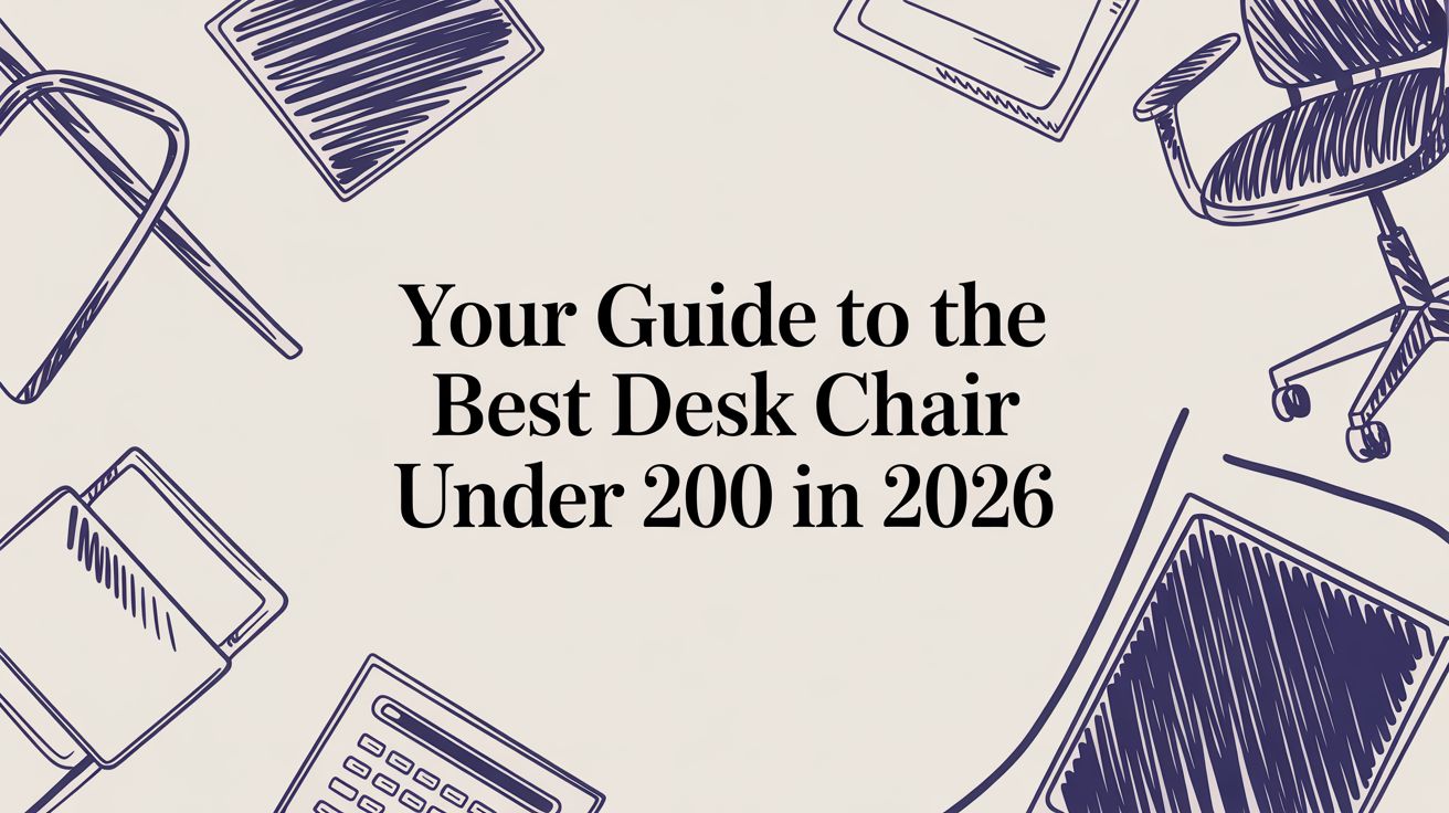 Finding a Great Desk Chair Under $200: A Buyer’s Guide