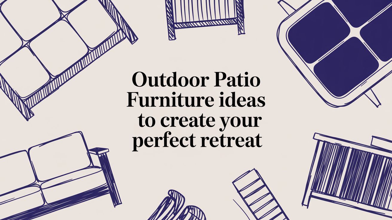 Outdoor Patio Furniture Ideas to Create Your Perfect Retreat