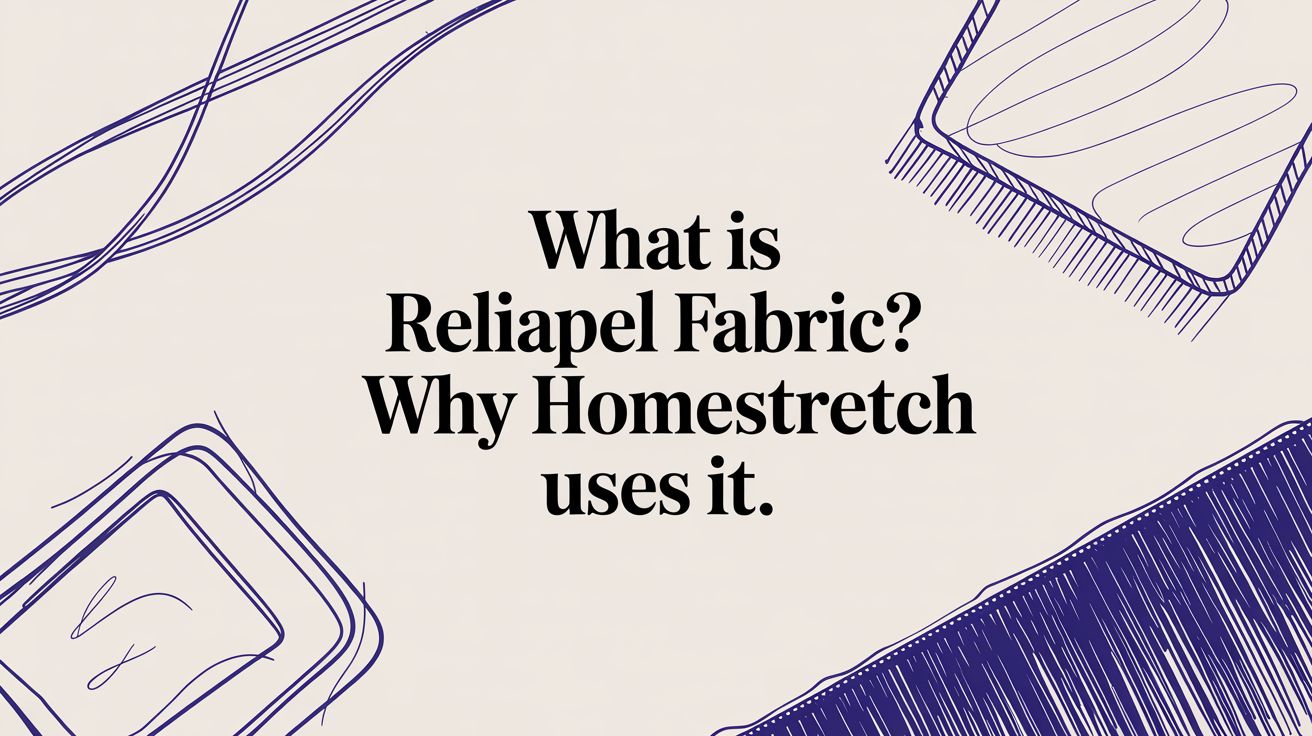 What is Reliapel Fabric? Why Homestretch Uses It