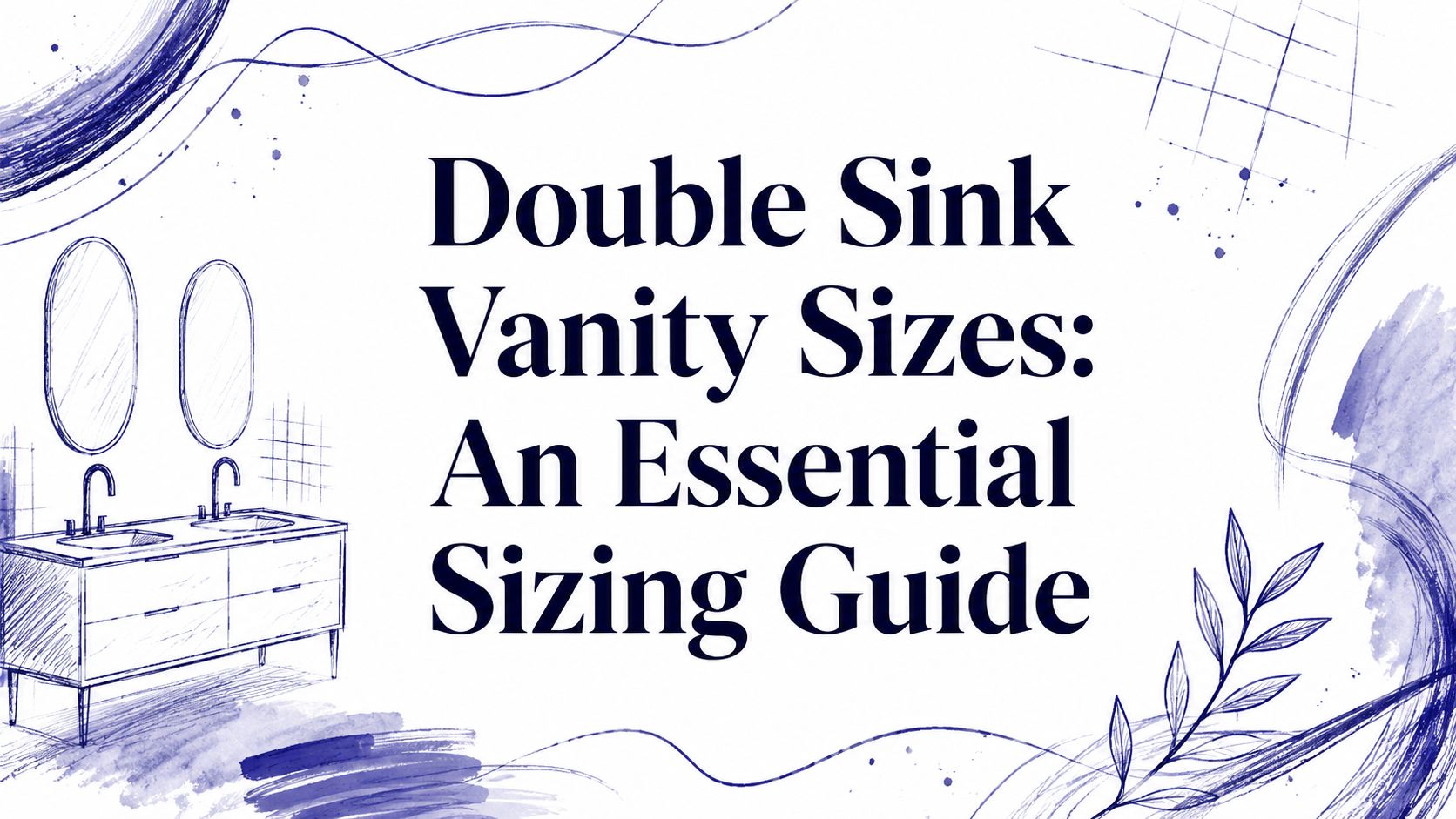Double Sink Vanity Sizes: An Essential Sizing Guide