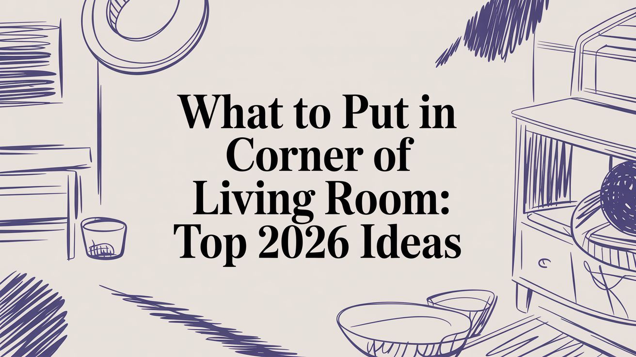 What To Put In Corner Of Living Room: Top 2026 Ideas