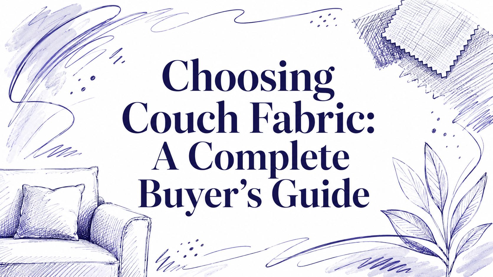 Choosing Couch Fabric: A Complete Buyer’s Guide