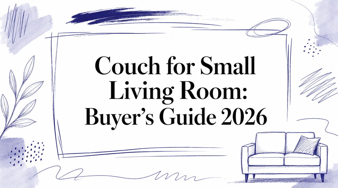 Couch for Small Living Room: Buyer’s Guide 2026