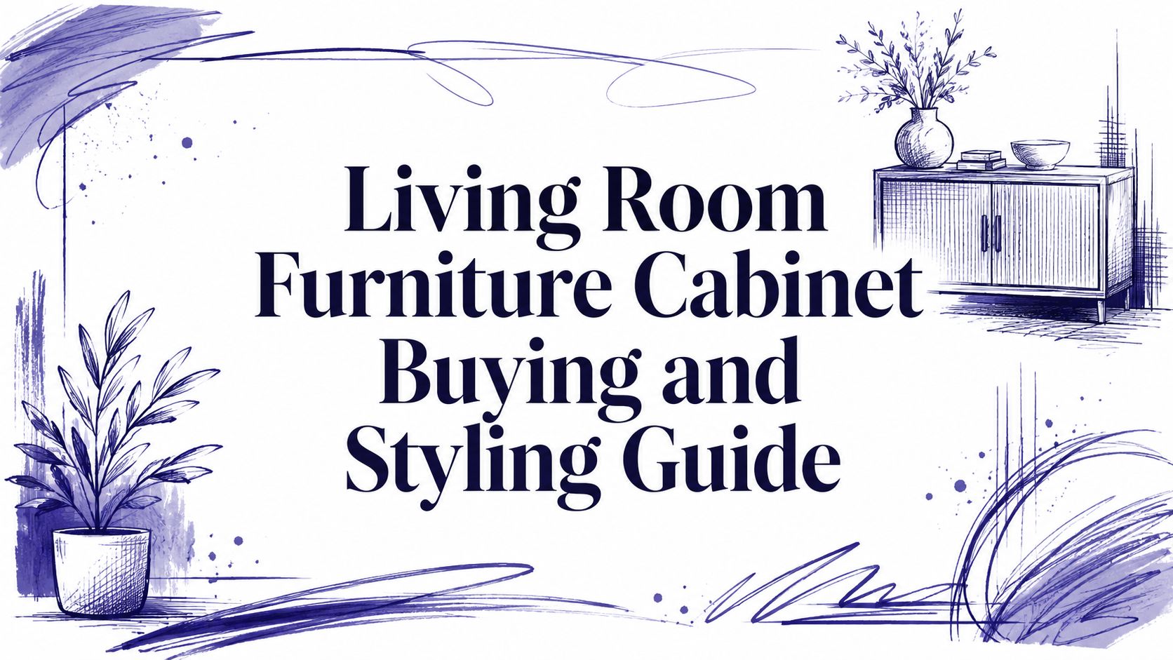 Living Room Furniture Cabinet Buying and Styling Guide